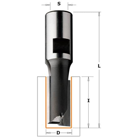Fresa X Elettrofrese Z2 Hw S=m10x1.5 D=16x25x52 Dx 173.160.11 - Foto 1