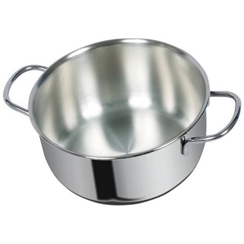 Casseruola Fonda Cm 28 Dune In Acciaio Aisi 304 Con Triplo Fondo Superthermical - 305/28 - Foto 1