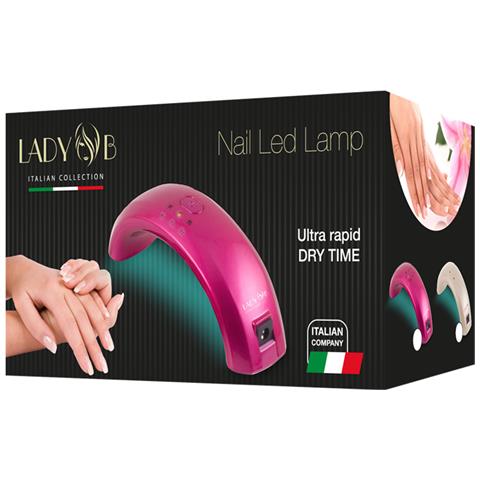 Lampada Led Per Gel Unghie Fuxia - Foto 2