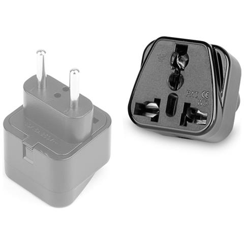 Adattatore Presa Europa-regno Unito 220v - Foto 5