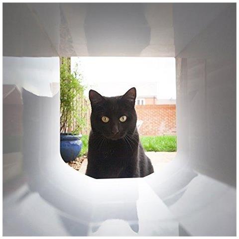 Sureflap Microchip Cat Flap Tunnel Extender In Bianco - Foto 2