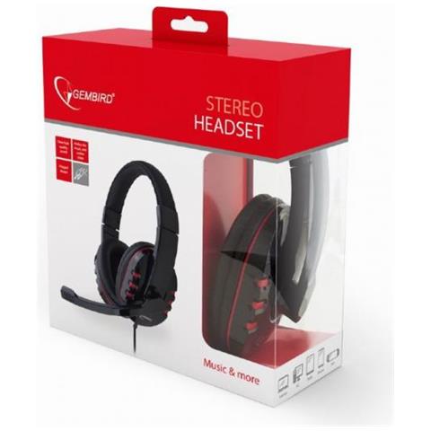 GHS-402 Stereofonico Padiglione auricolare Nero cuffia e auricolare - Foto 1