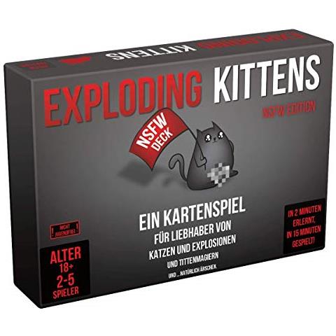 Exploding Kittens NSFW Edition Gioco di probabilità - Foto 1