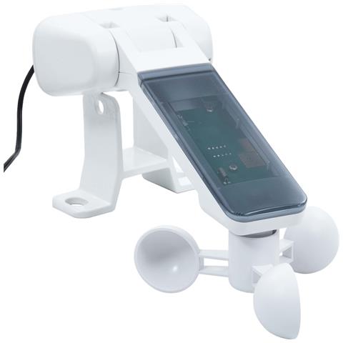 Tenda Automatica Parasole Sensore Vento E Led 4x3m Crema - Foto 9