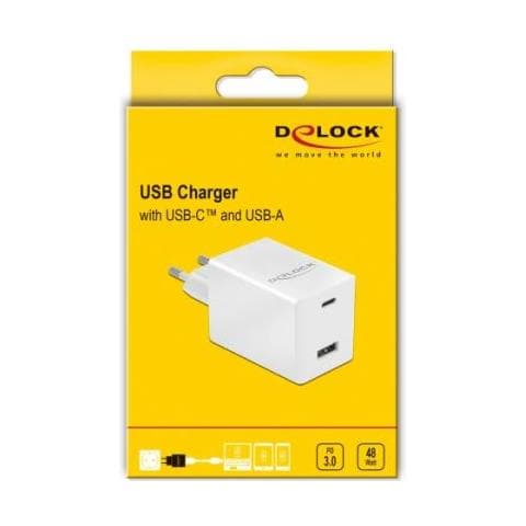 41448 Caricabatterie Per Dispositivi Mobili Interno Bianco - Foto 2