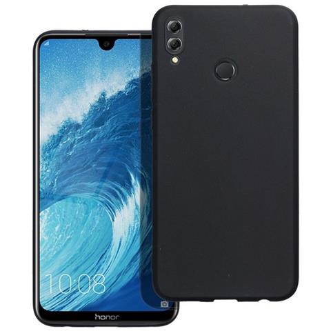 Custodia Tpu Silicone Cover Case Slim Per Honor 8x Black - Foto 1