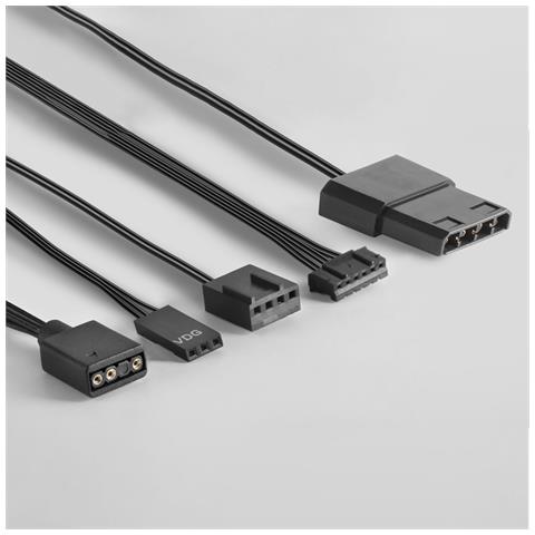 MF3D sistema di raffreddamento per computer Case per computer Ventilatore 12 cm Nero 1 pz - Foto 5