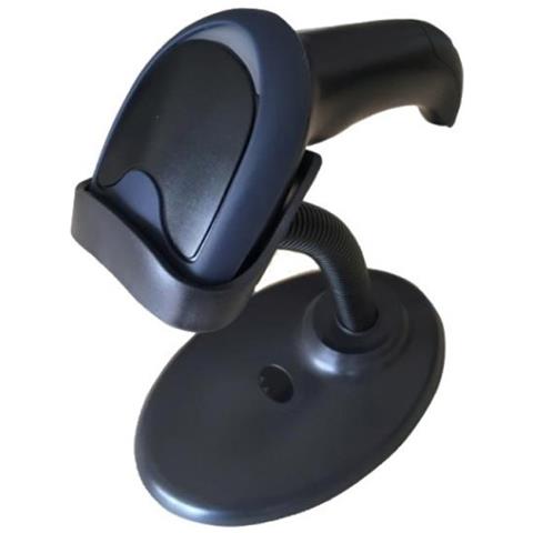 ESC-1D lettore di codici a barre Lettore di codici a barre portatile Nero, Blu - Foto 2