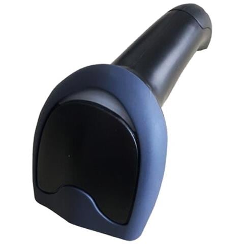 ESC-1D lettore di codici a barre Lettore di codici a barre portatile Nero, Blu - Foto 1