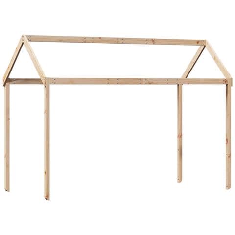Tetto Per Letto Bambini 217x85,5x154 Cm Legno Massello Di Pino - Foto 2