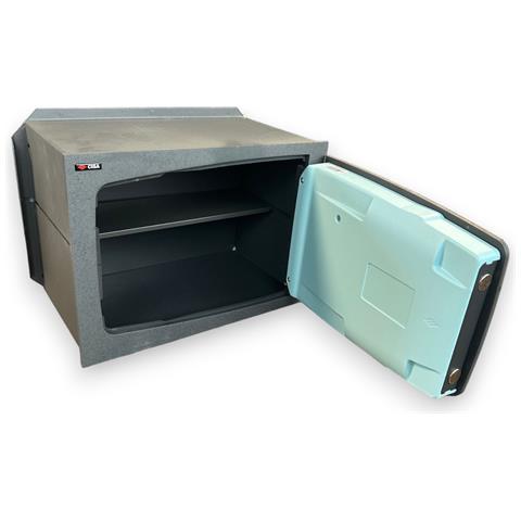 Cassaforte Portavalori Rinforzata Con Serratura A Doppia Mappa Cisa 8a010 - Foto 2