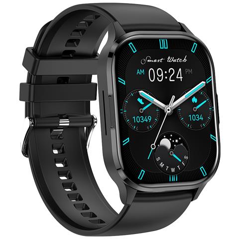 Smartwatch Con Diverse Modalità Sportive, Chiamate Bluetooth, Impermeabile Black - Foto 1