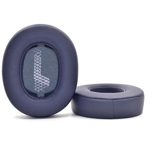 Cuscinetti Auricolari Di Ricambio Per Cuffie Jbl Live500btnc (2 Pezzi, Blu) - Foto 1