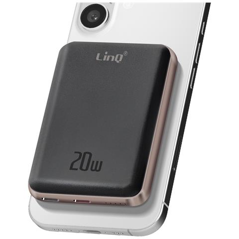 Batteria Da Viaggio Magsafe 5000mah 15w Compatta, Nero - Foto 1