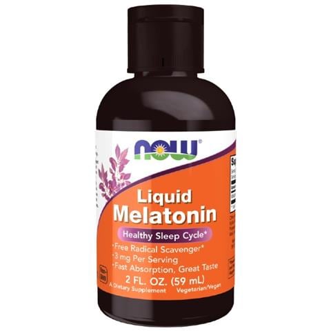 Melatonina Liquida 3 Mg 59 Ml Now Foods - Foto 1