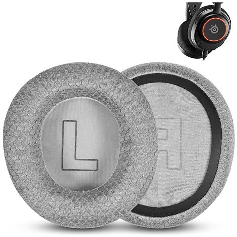 Cuscinetti Auricolari Di Ricambio Per Cuffie Steelseries Arctis Nova Pro Grey - Foto 1