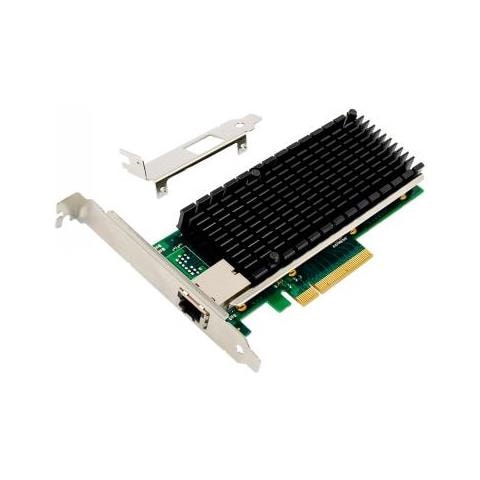 Scheda Di Rete 10 Gigabit, 1x Rj45 10gb /s, Pcie X8 - Foto 1