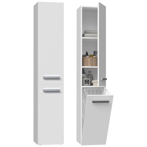 NEL IV BIEL armadietto di conservazione per bagno Bianco - Foto 1