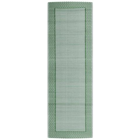 Tappeto da Esterno ARAKIL Verde 80x250 cm in PP - Foto 1