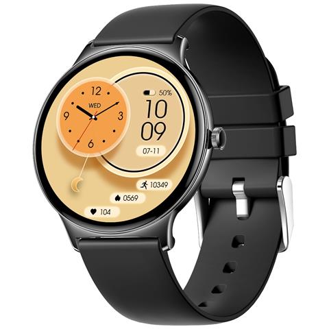 Smartwatch Multifunzione Con Monitoraggio Della Salute E Bluetooth Per Chiamate Black - Foto 2