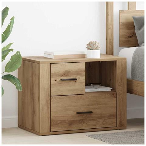 Armadio da Notte rovere artigianale 60 x 36 x 45 cm - Foto 2