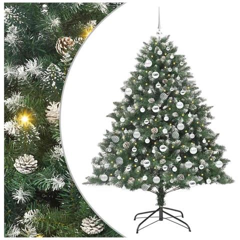 Albero di Natale artificiale con 300 LED Verde 180 cm - Foto 1