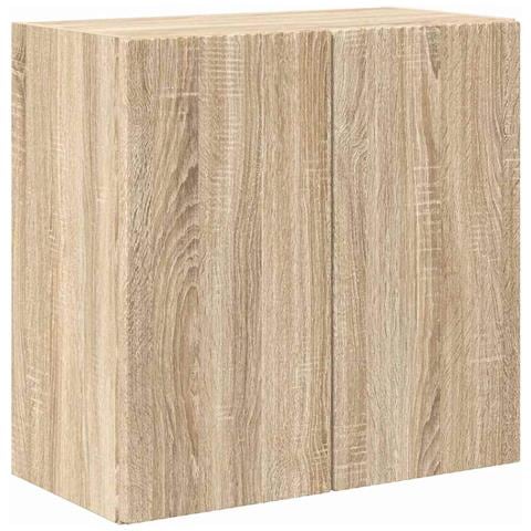 Mobile TV da parete Rovere Sonoma 59,5 x 31 x 60 cm - Foto 1