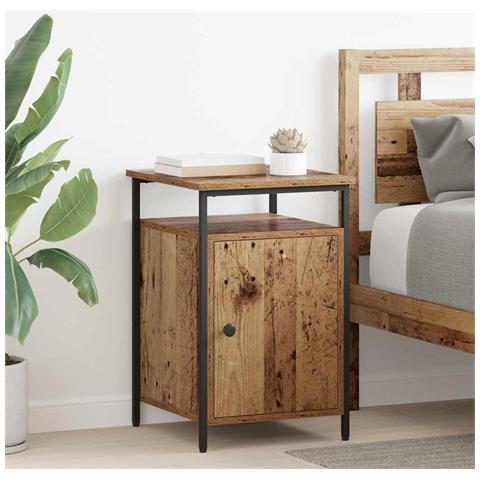 Armadio da Notte Legno vecchio 40 x 42 x 60cm Legno multistrato - Foto 2