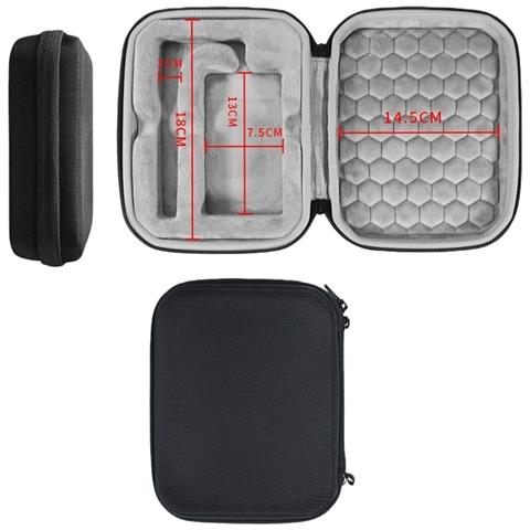 Custodia Grande Nera Per Mouse Cablato - Borsa Universale Per Mouse - Foto 3
