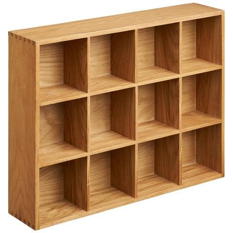 Mensola Soria-marrone-legno-39x11x51 Cm - Foto 1
