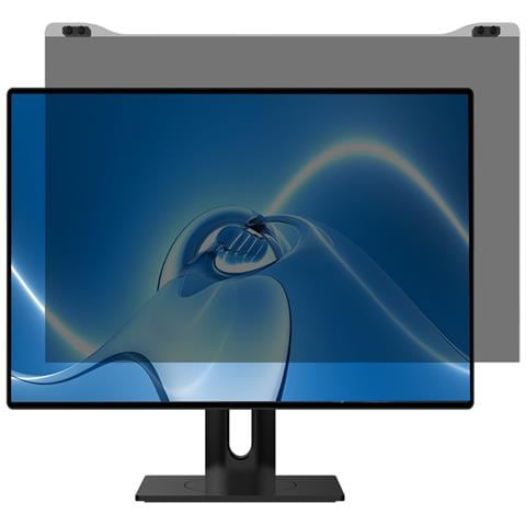 DPFU-27 schermo anti-riflesso 68,6 cm (27") Computer portatile Filtro privacy con cornice per monitor - Foto 2