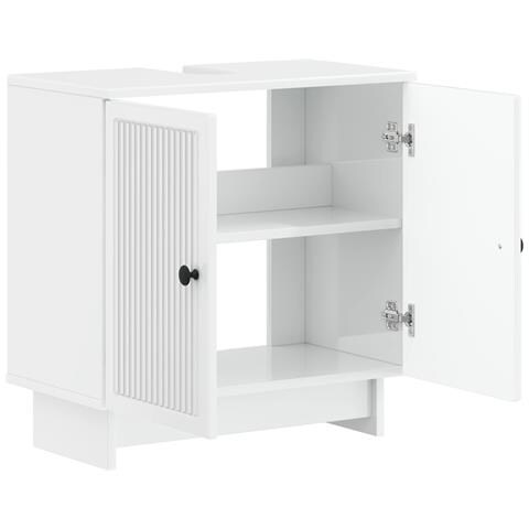 Armadio per Lavabo da Bagno EDE Bianco Lucido - Foto 2