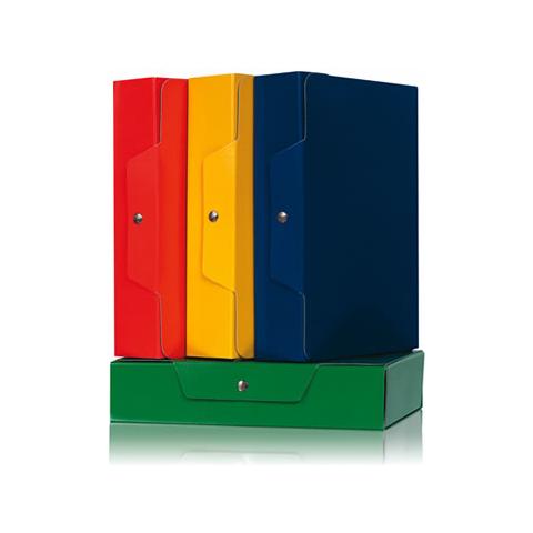 Cartelle a scatola Eurobox, blu - Foto 2