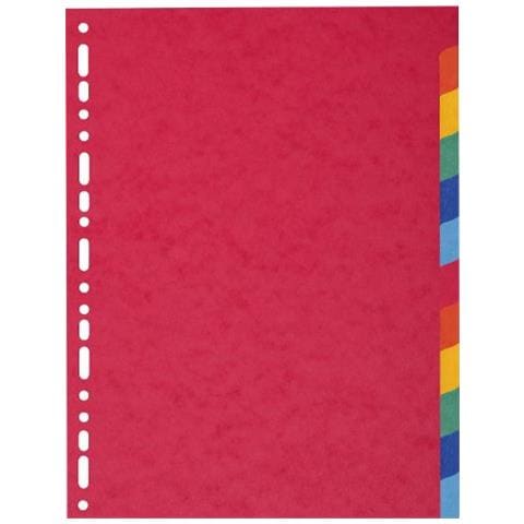 Divisori 12 tasti A4 RealizzatI in cartoncino lustré 225 g / mq - Foto 1