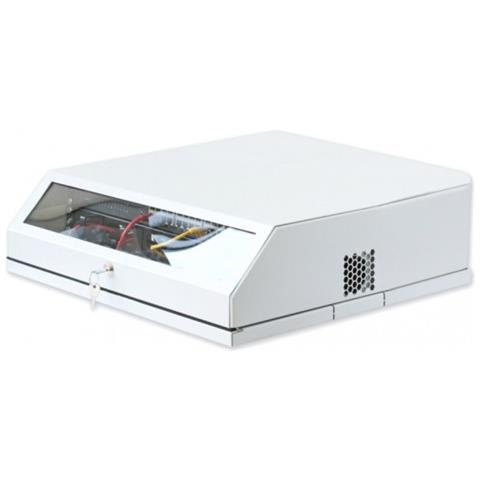 I-CASE FL-09-BKT - Armadio a muro 19'' Flat 9 Unità Nero - Foto 2