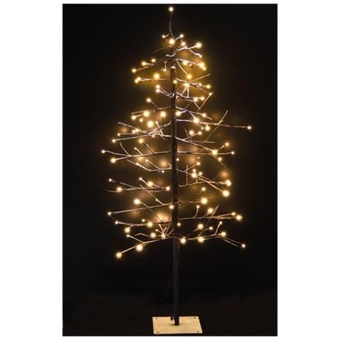 Natale - Albero Decorativo Con Neve 112led 120hcm - Foto 1