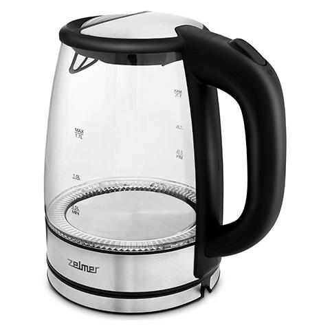 ZCK8024 bollitore elettrico 1,7 L 2200 W Nero, Trasparente - Foto 2