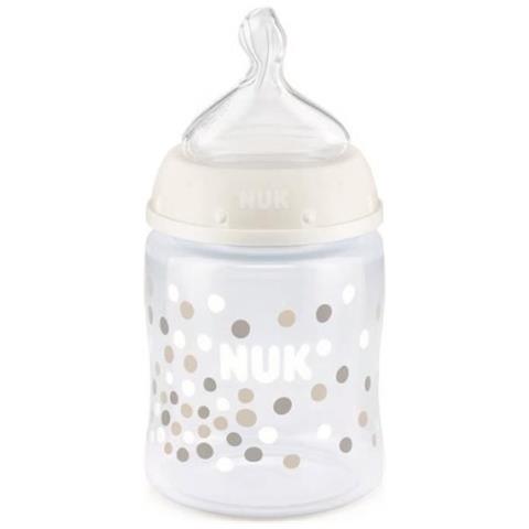 Controllo Temperatura Sfiato Anti-Colica Disney Minnie Topolina Rossa 300 Millilitri senza BPA Tettarella in Silicone 6-18 Mesi Nuk First Choice+ Biberon Controllo Temperatura Sfiato Anti-Colica Disney Minnie Topolina Rossa 300 Millilitri senza BPA Tettarella in Silicone 6-18 Mesi Nuk First Choice+ Biberon