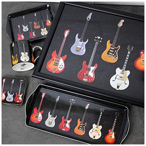 Guitars Rock And Roll Music - Tazza In Porcellana, In Confezione Regalo - Foto 2