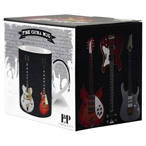 Guitars Rock And Roll Music - Tazza In Porcellana, In Confezione Regalo - Foto 3