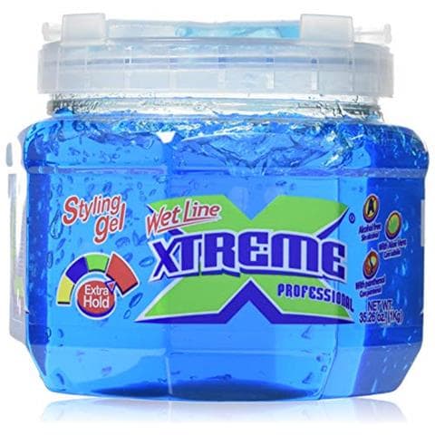 Professional Wet Line Styling Gel Extra Hold Blue 3526 Oz (confezione Da 2) - Foto 1