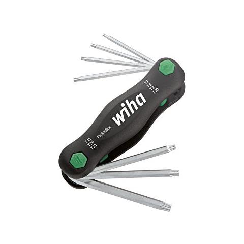 Wiha Torx Set Pocket Star Pieghevole 363 P7, 7 Pezzi - Foto 1