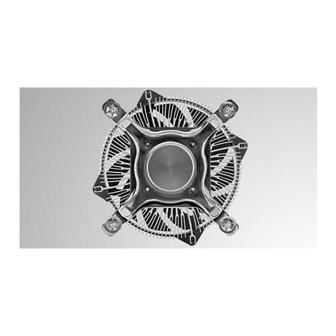 DC-155A915Z /RPW sistema di raffreddamento per computer Processore Refrigeratore 9,5 cm Nero, Grigio - Foto 1