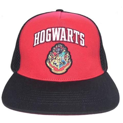 Cappellino - Harry Potter: Hogwarth - Nero E Rosso - Foto 1