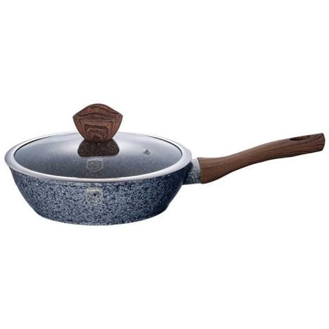 Bh-1210 Padella In Granito Da 24 Cm Con Coperchio In Vetro - Foto 5