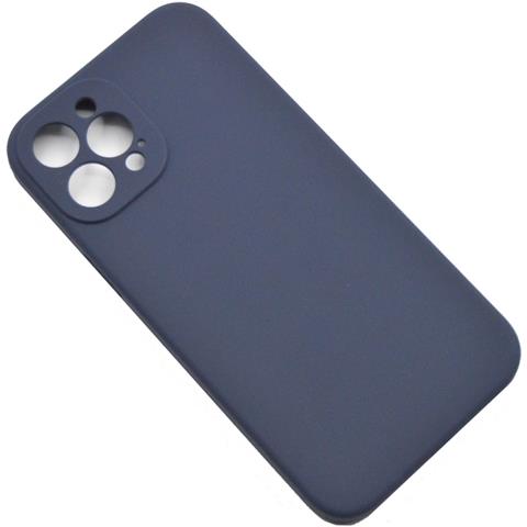 Custodia Tpu Silicone Lite Cover Soft-case Per Apple Iphone 12 Pro Max Navy - Foto 1
