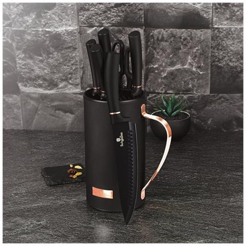 Bh-2481 Set Di Coltelli In Acciaio Inossidabile Da 7 Pezzi In Blocco - Foto 8