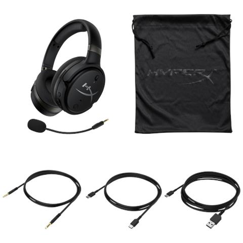 Hp Hyperx Cloud Orbit S Auricolare Con Cavo E Senza Cavo A Padiglione Giocare Usb Tipo-c Nero, Grigio - Foto 2