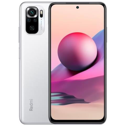 Redmi Note 10S 128 GB 4G /LTE Dual Sim Display 6.43" AMOLED Slot Nano SD Fotocamera 64 Mpx Android Bianco - Foto 1