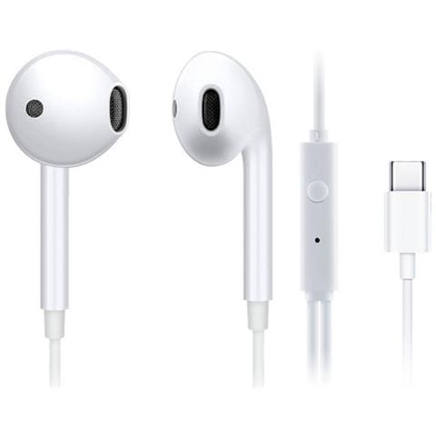 Auricolare Originale A Filo Stereo Ergonomico Xe160 Usb-c White Bulk - Foto 1